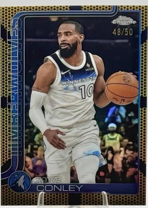 Mike Conley [Gold Basketball Refractor] #132