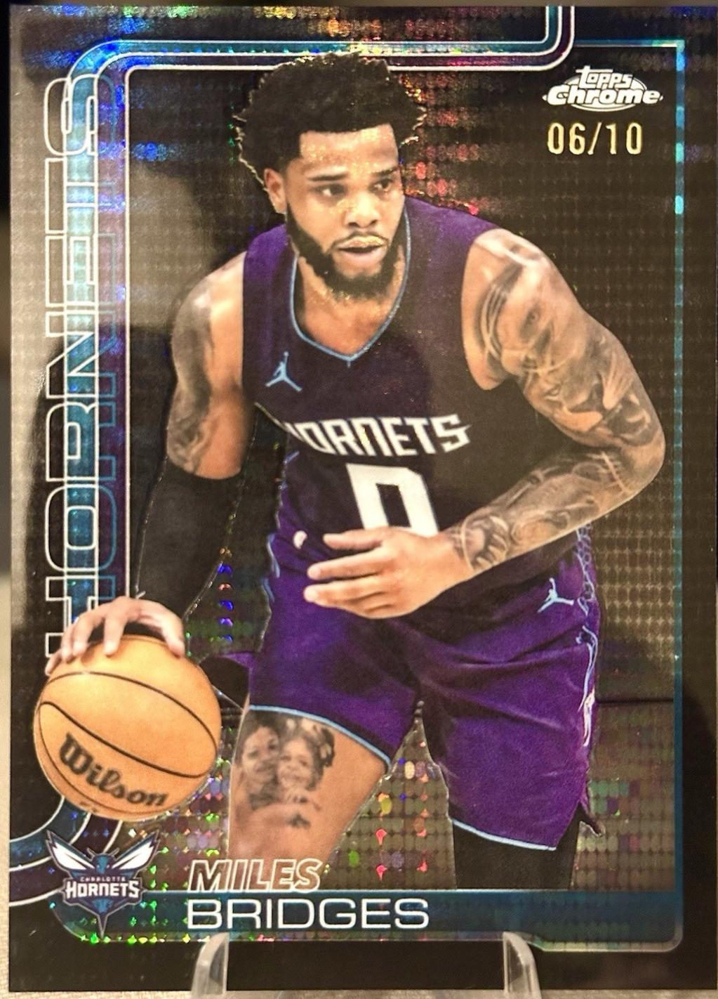 Miles Bridges [Pulsar Black Refractor] #30