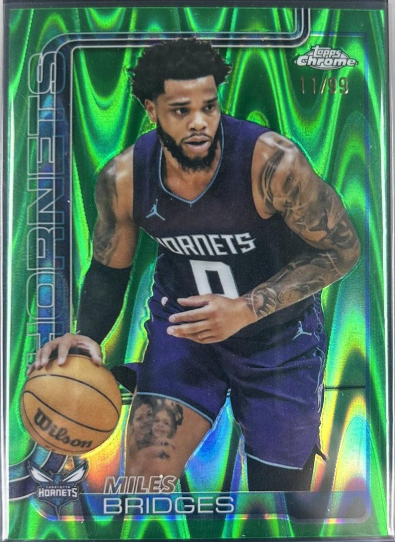 Miles Bridges [RayWave Green Refractor] #30