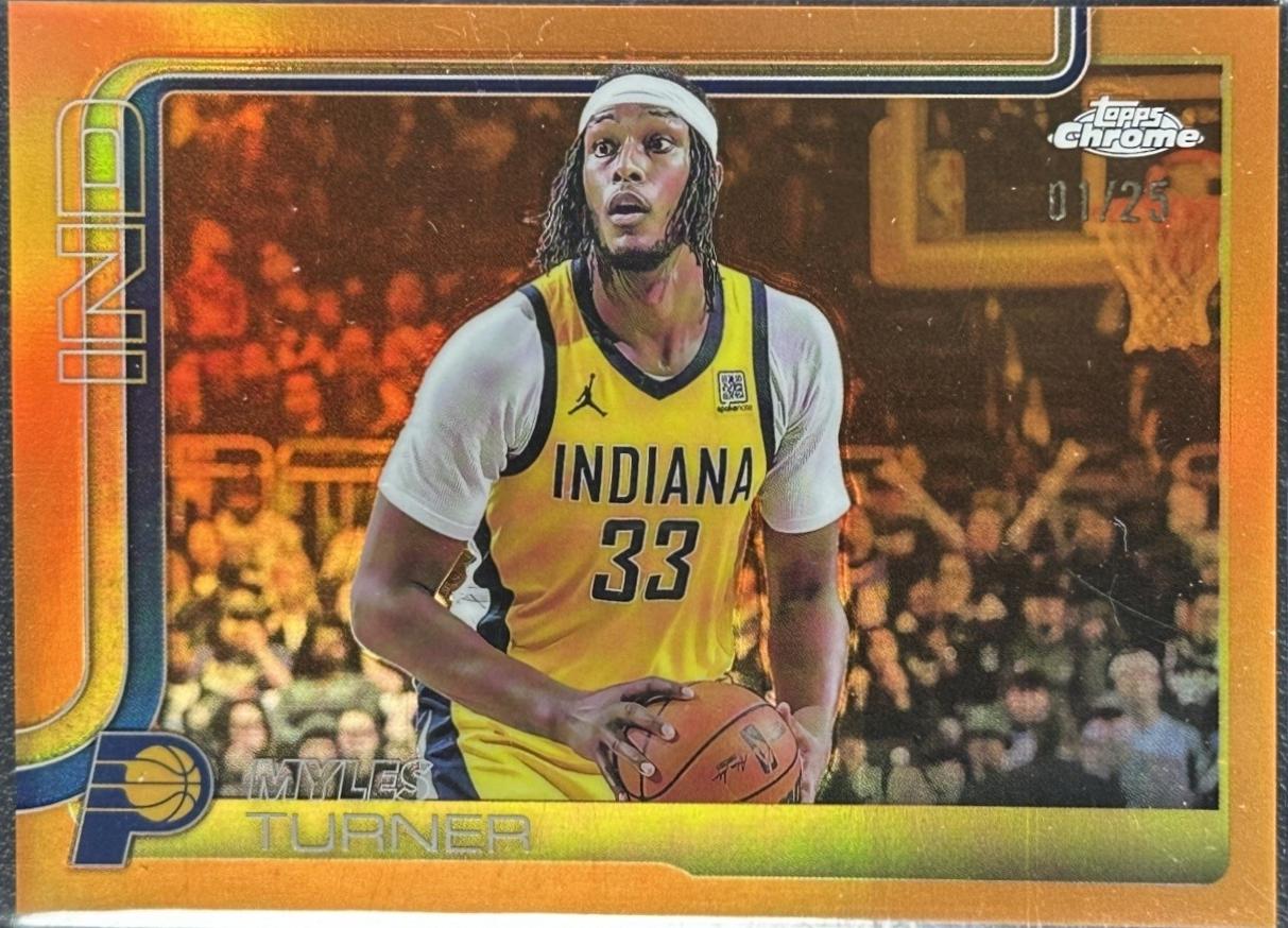 Myles Turner [Orange Refractor] #29