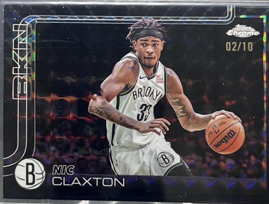 Nic Claxton [Black Geometric Refractor] #27