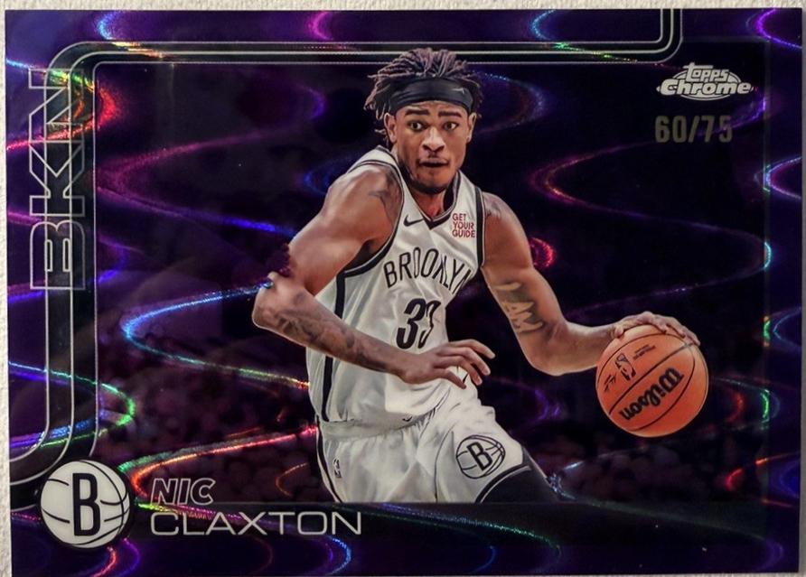 Nic Claxton [RayWave Purple Refractor] #27
