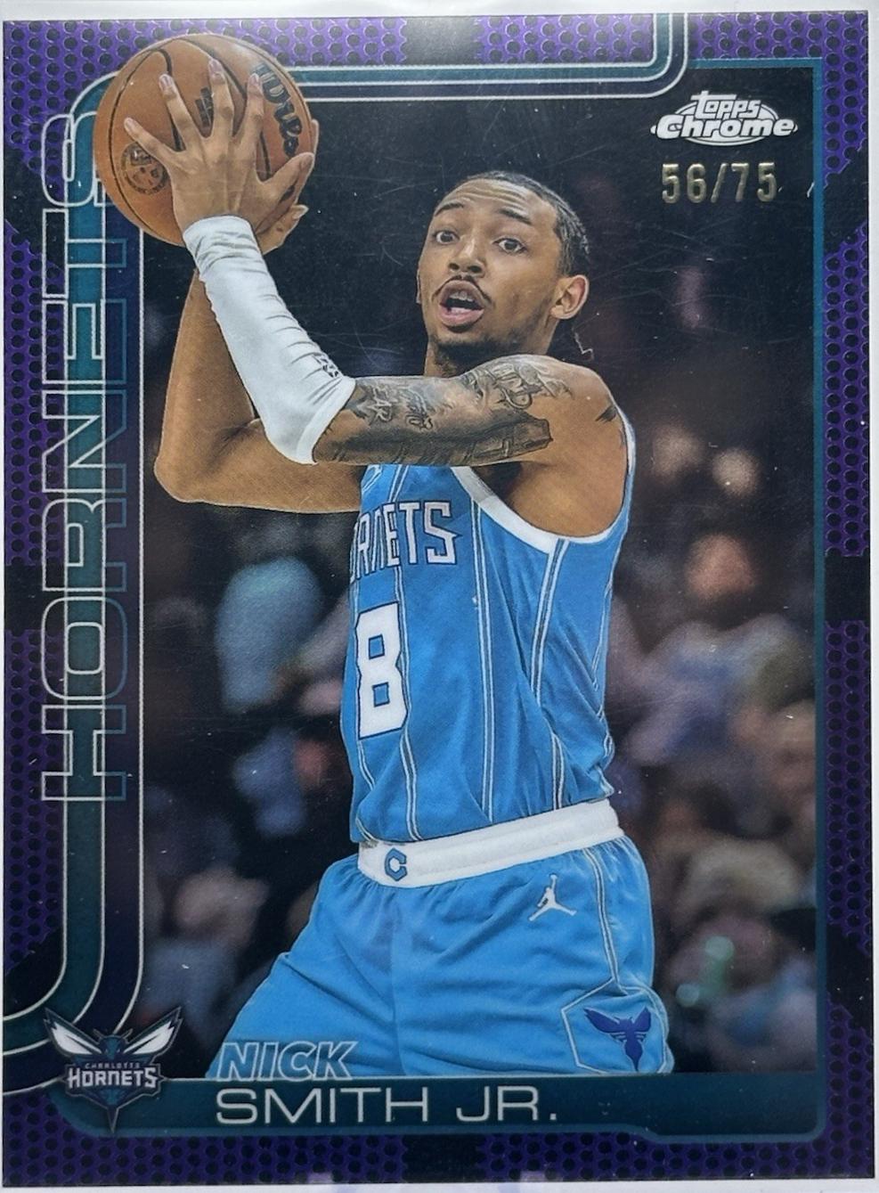 Nick Smith Jr. [Purple Basketball Refractor] #26