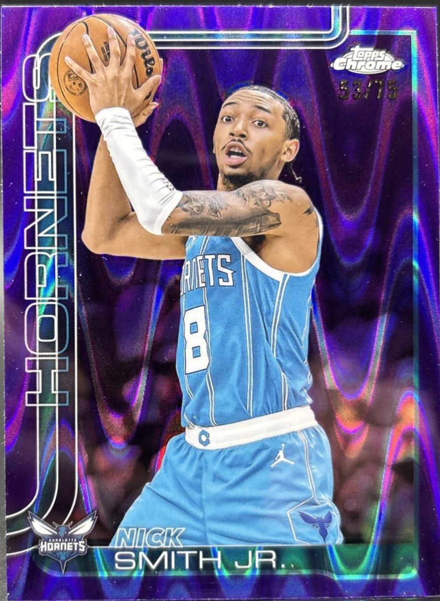 Nick Smith Jr. [RayWave Purple Refractor] #26