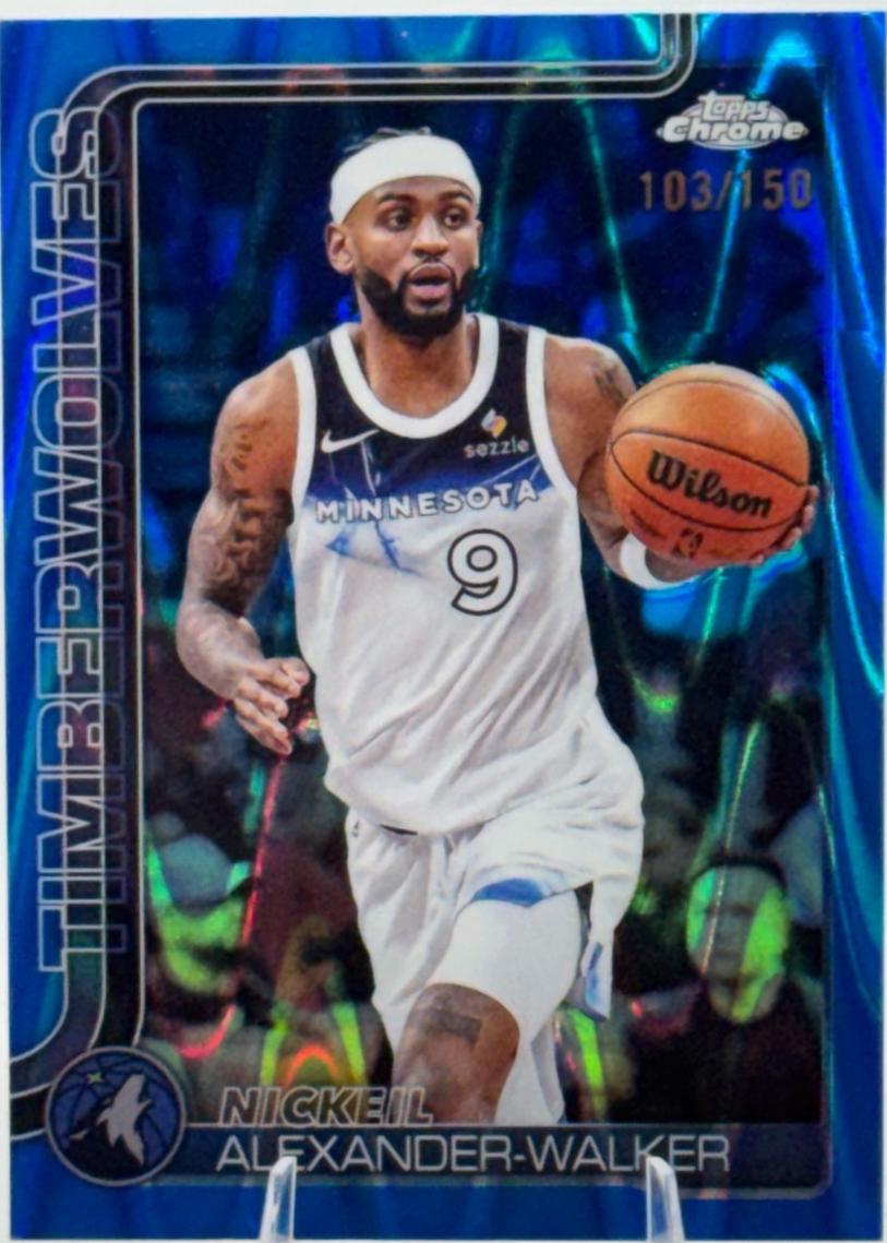 Nickeil Alexander-Walker [RayWave Blue Refractor] #193