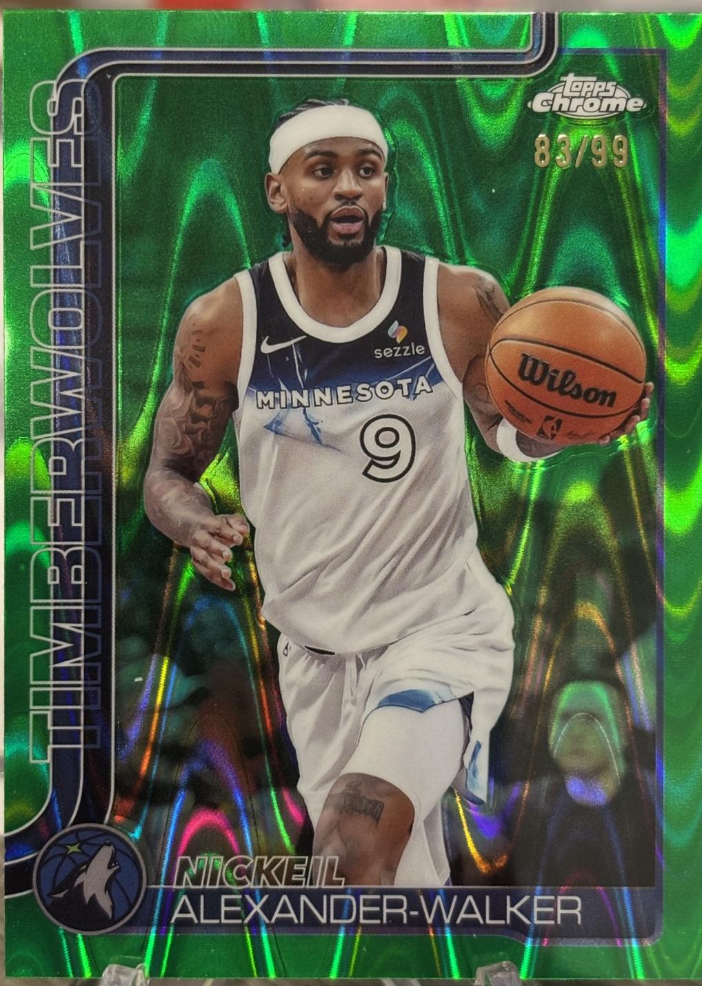 Nickeil Alexander-Walker [RayWave Green Refractor] #193