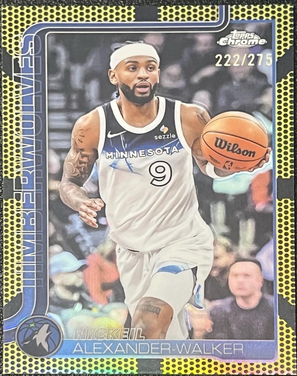 Nickeil Alexander-Walker [Yellow Basketball Refractor] #193