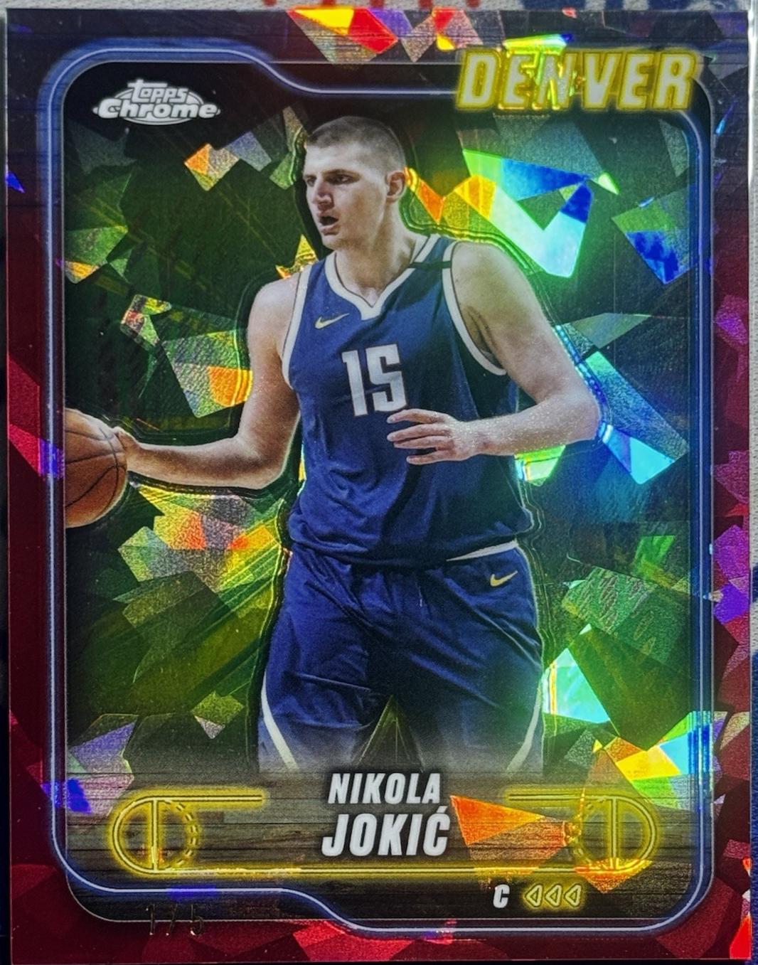Nikola Jokic [Red Refractor] #25
