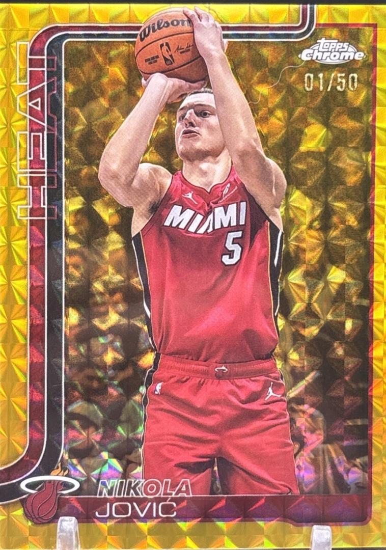 Nikola Jovic [Gold Geometric Refractor] #172