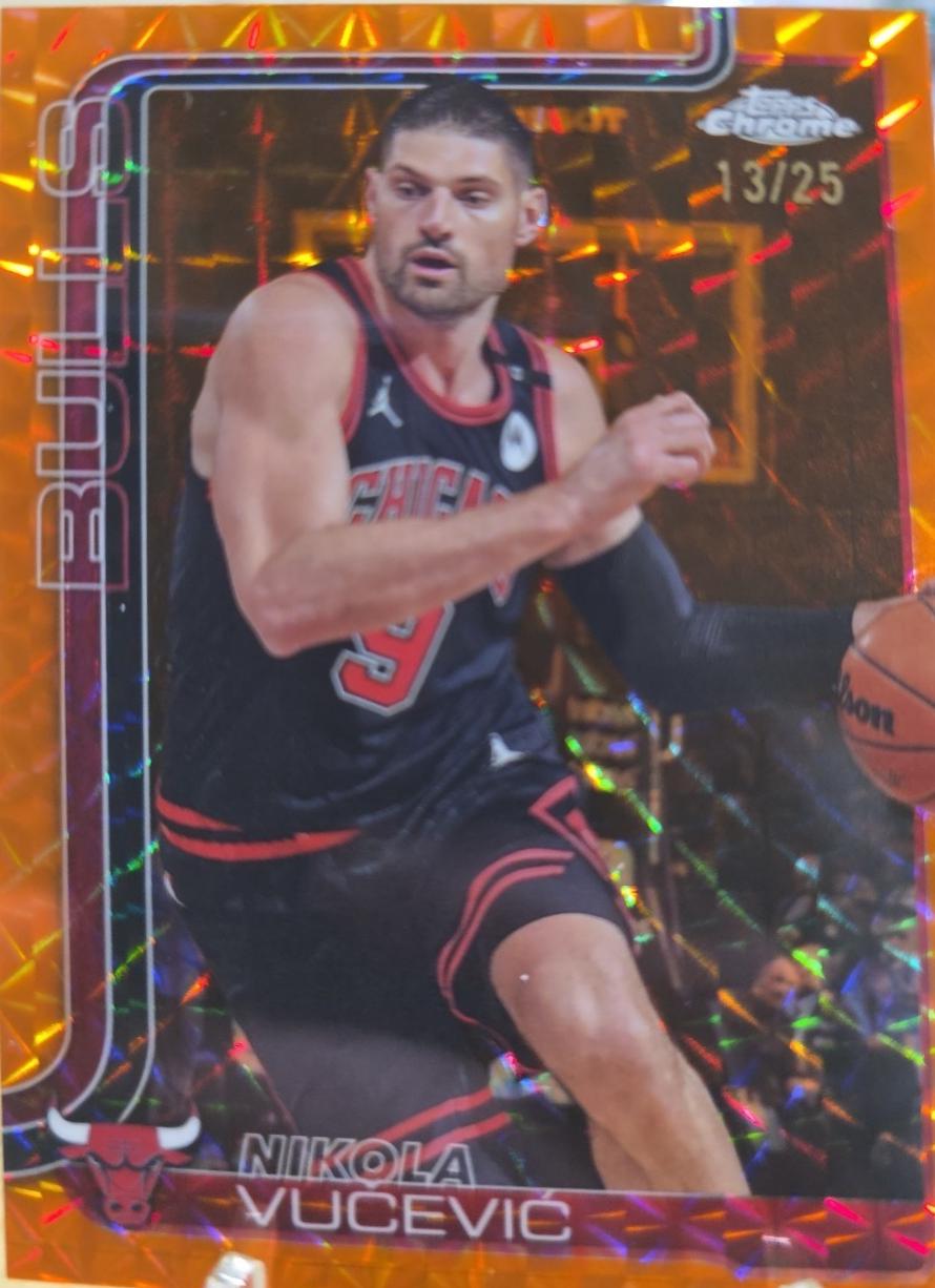 Nikola Vucevic [Orange Geometric Refractor] #24
