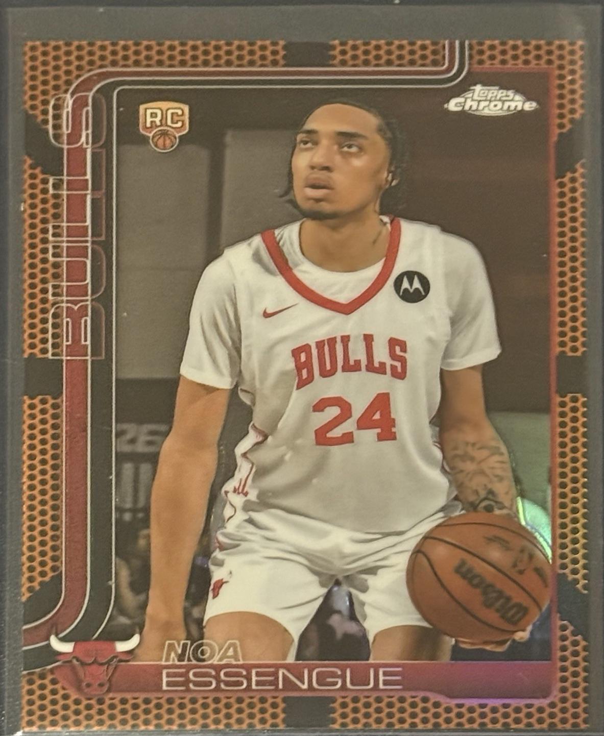 Noa Essengue [Orange Basketball Refractor] #262