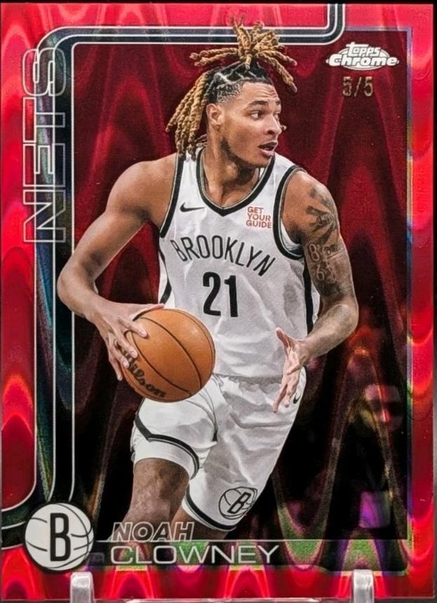 Noah Clowney [RayWave Red Refractor] #23