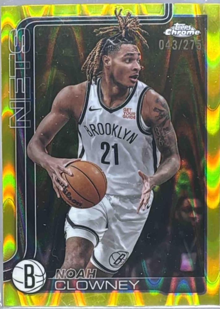 Noah Clowney [RayWave Yellow Refractor] #23