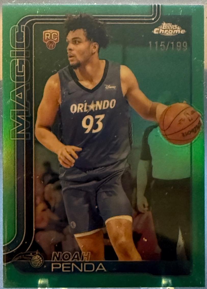Noah Penda [Aqua Refractor] #282