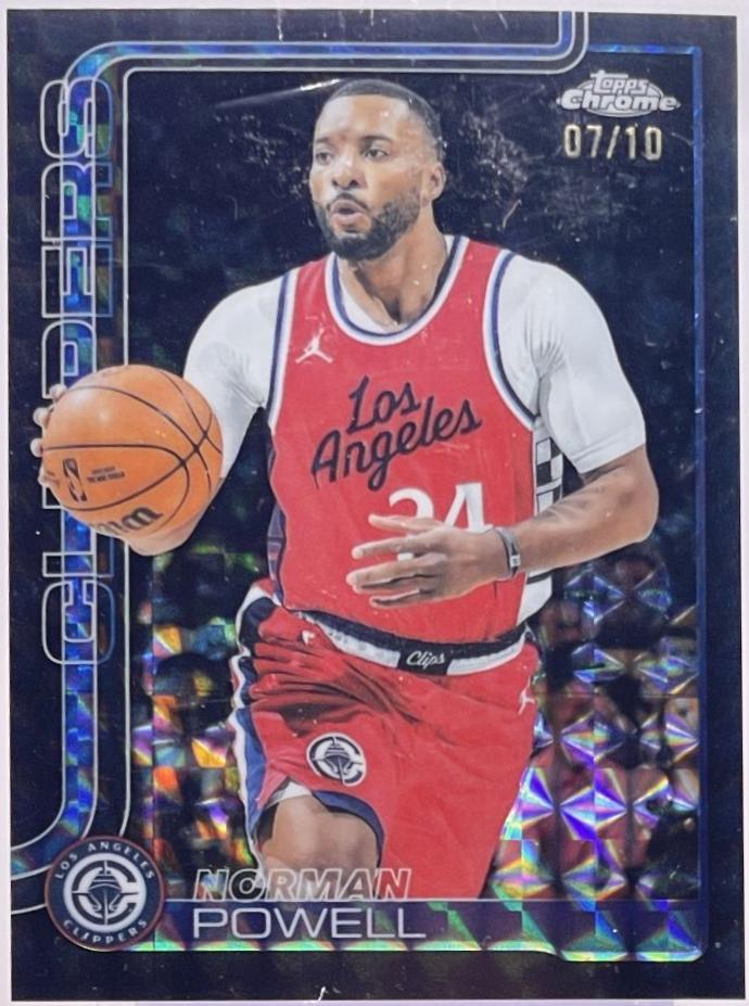 Norman Powell [Black Geometric Refractor] #22