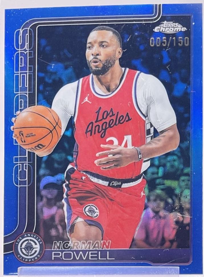 Norman Powell [Blue Refractor] #22