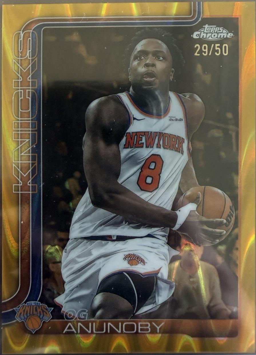 OG Anunoby [Gold Wave Refractor] #131