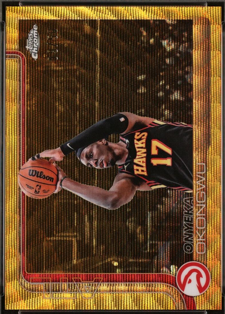Onyeka Okongwu [Gold Wave Refractor] #21
