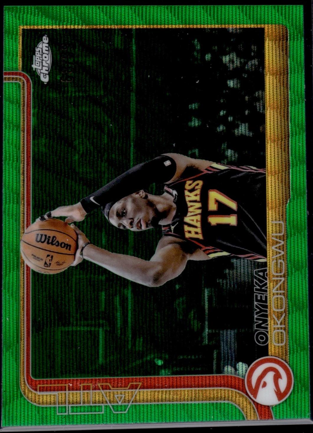 Onyeka Okongwu [Green Wave Refractor] #21