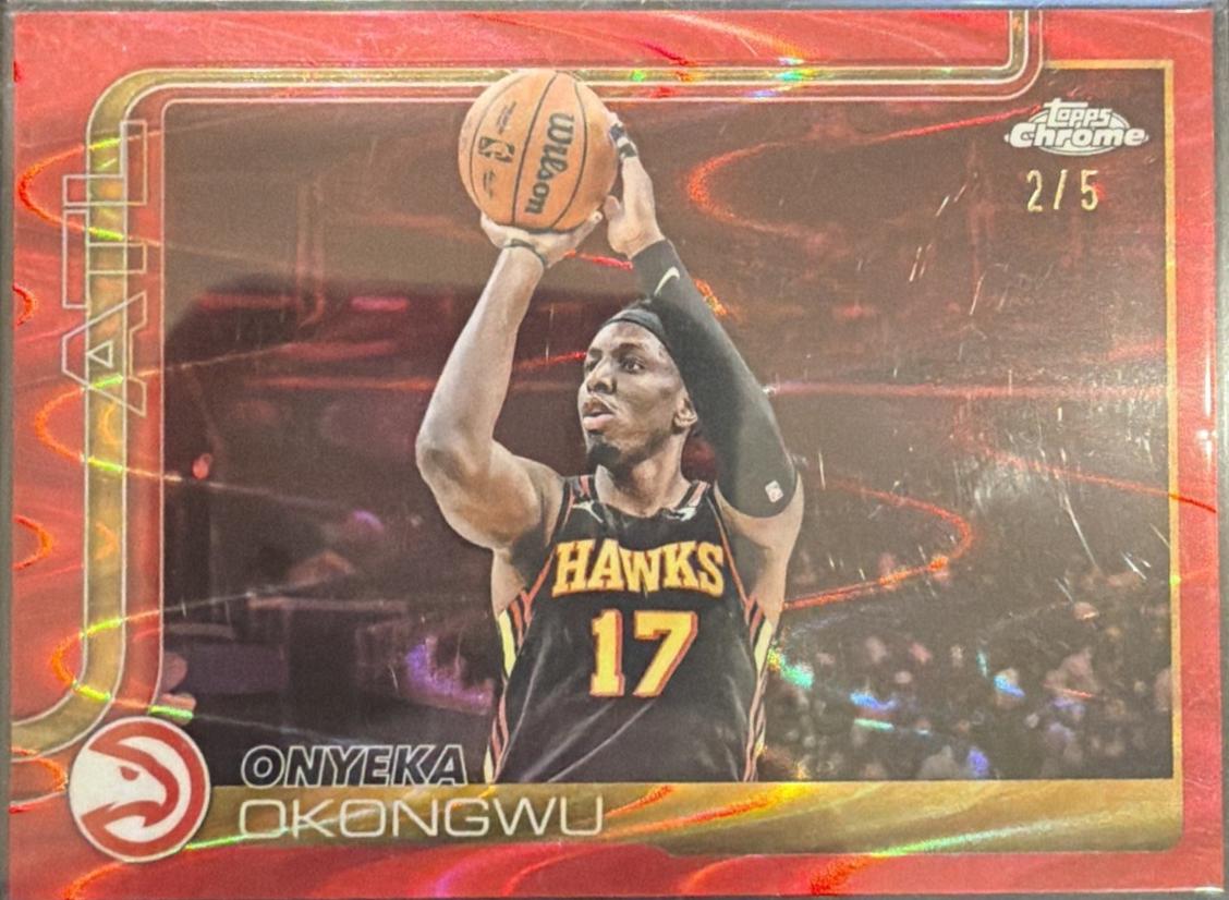 Onyeka Okongwu [RayWave Red Refractor] #21