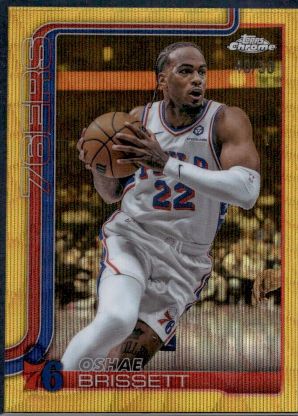 Oshae Brissett [Gold Wave Refractor] #20