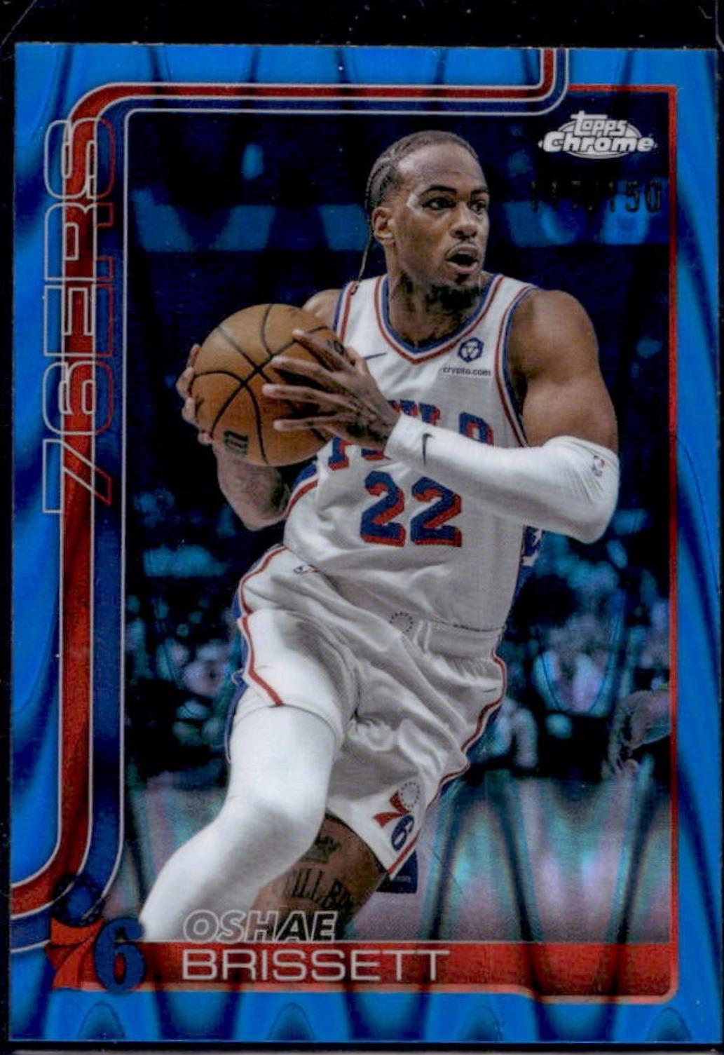 Oshae Brissett [RayWave Blue Refractor] #20