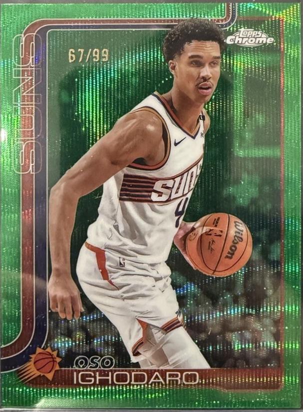Oso Ighodaro [Green Wave Refractor] #109