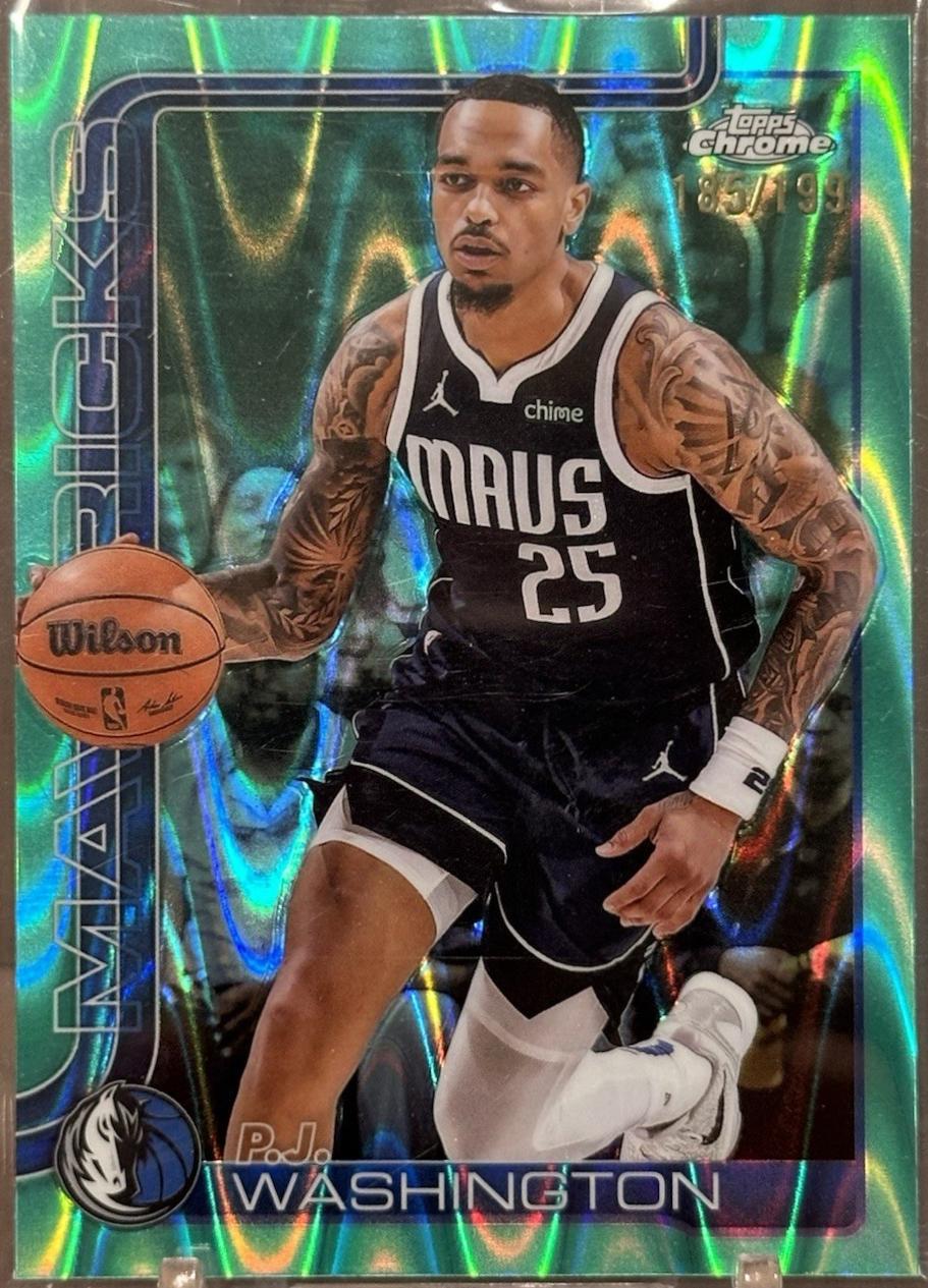 P.J. Washington [RayWave Aqua Refractor] #19