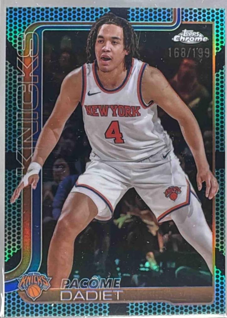 Pacôme Dadiet [Aqua Basketball Refractor] #111