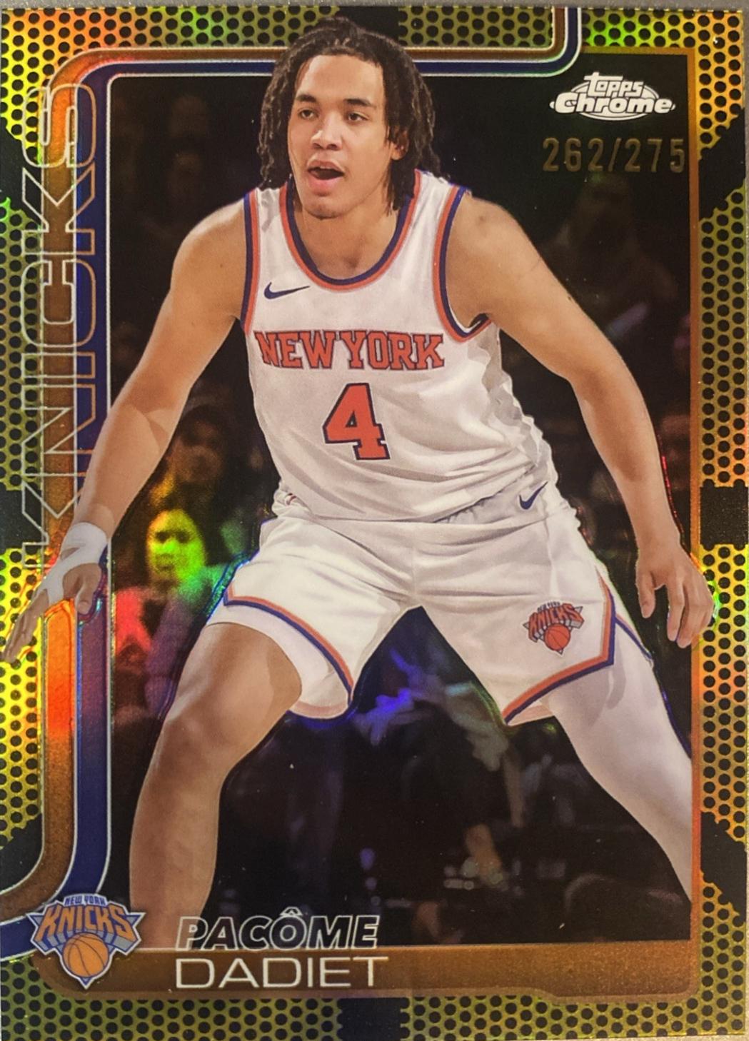 Pacôme Dadiet [Green Basketball Refractor] #111