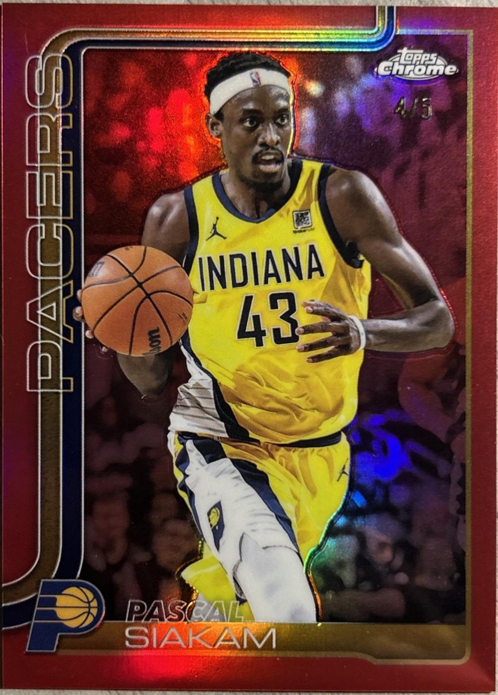 Pascal Siakam [Red Refractor] #1