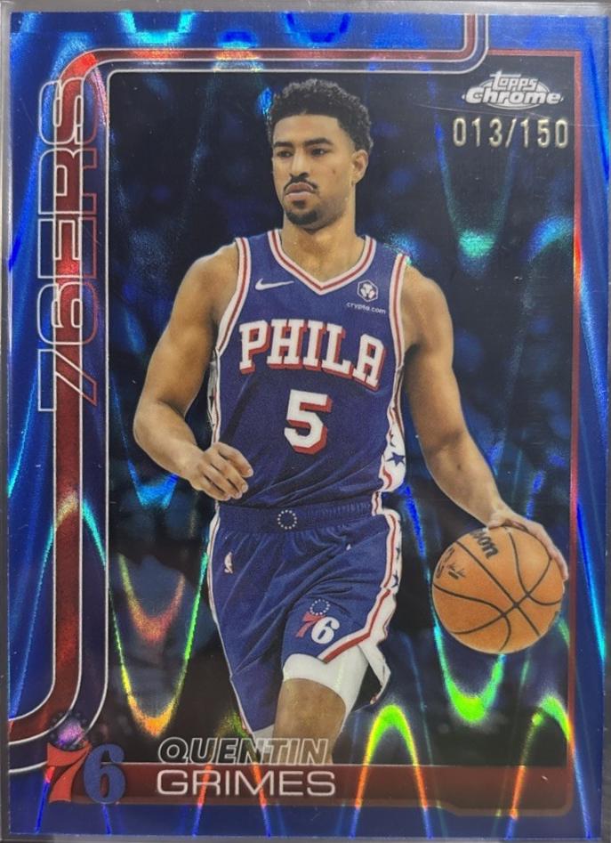 Quentin Grimes [RayWave Blue Refractor] #197