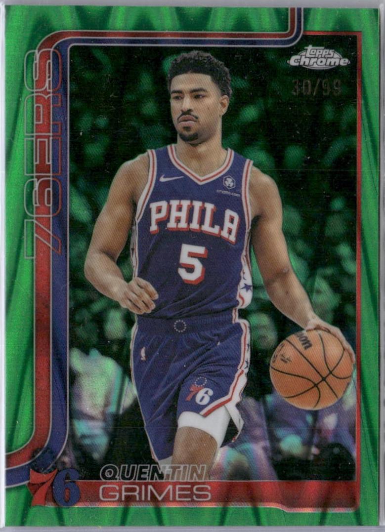Quentin Grimes [RayWave Green Refractor] #197