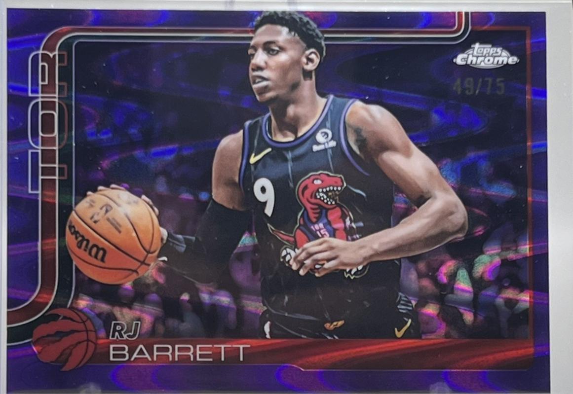 RJ Barrett [RayWave Purple Refractor] #225