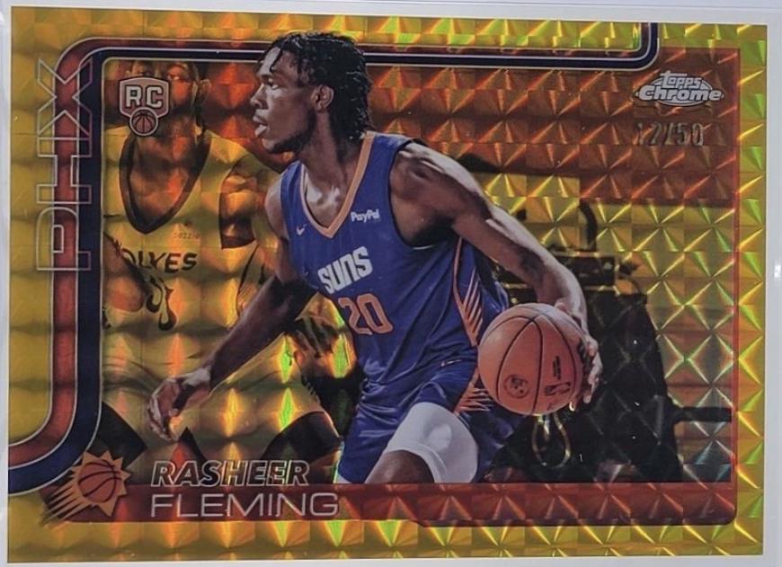 Rasheer Fleming [Gold Geometric Refractor] #281