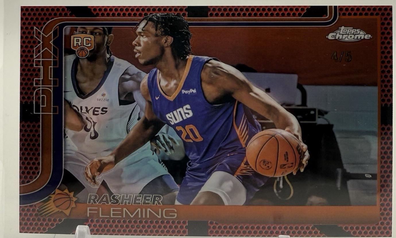 Rasheer Fleming [Red Basketball Refractor] #281