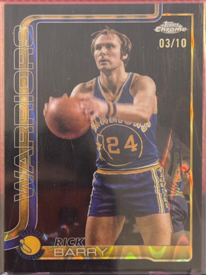 Rick Barry [Black Refractor] #249