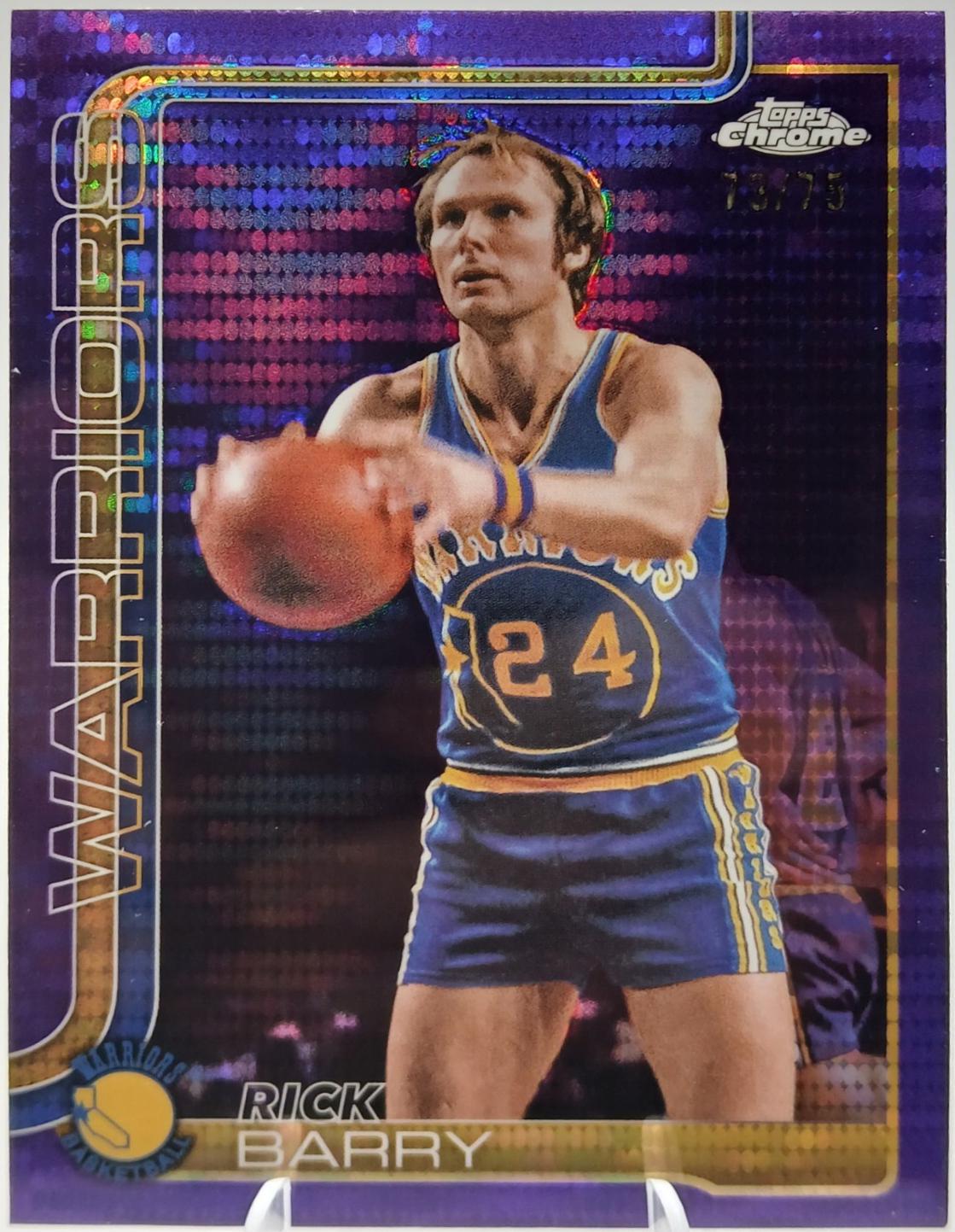 Rick Barry [Pulsar Purple Refractor] #249