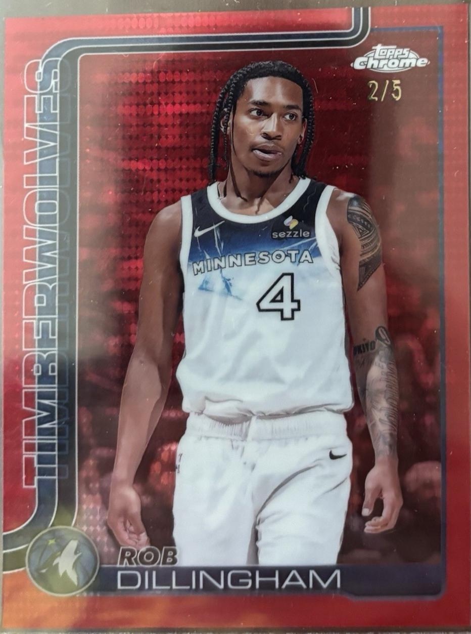 Rob Dillingham [Red Refractor] #162