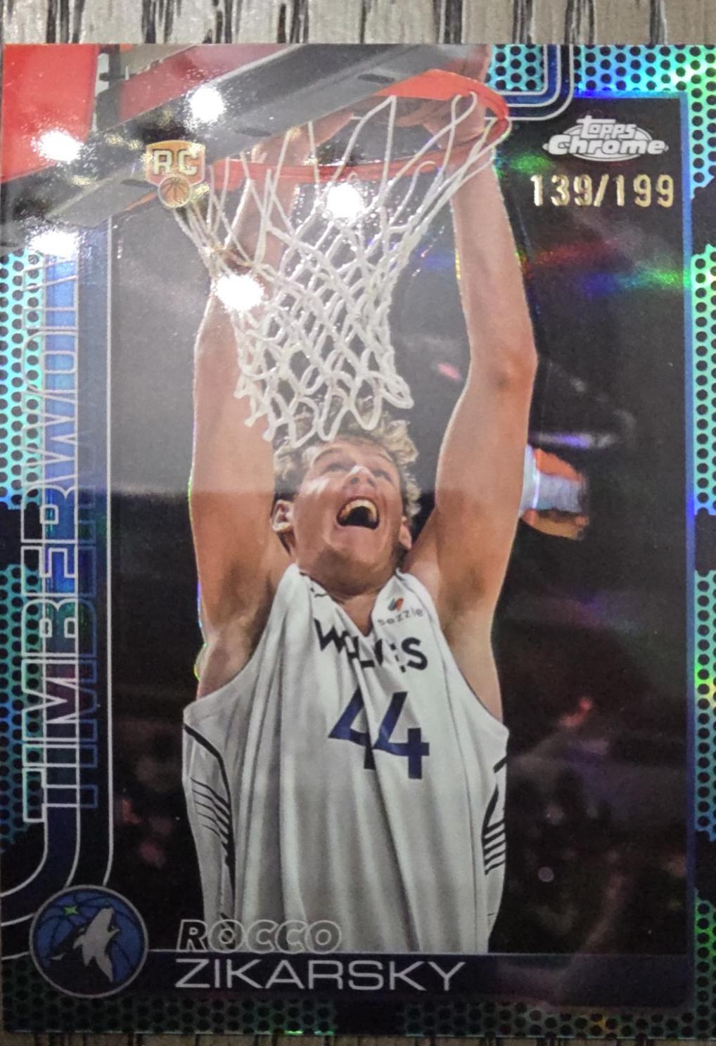 Rocco Zikarsky [Aqua Basketball Refractor] #296