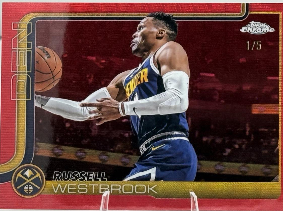 Russell Westbrook [Red Refractor] #15