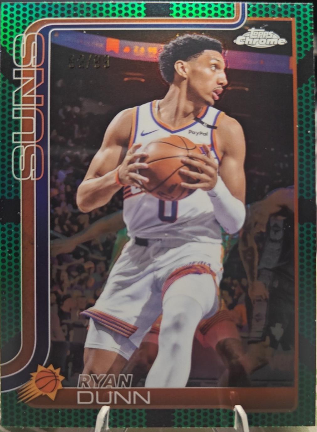 Ryan Dunn [Green Basketball Refractor] #178