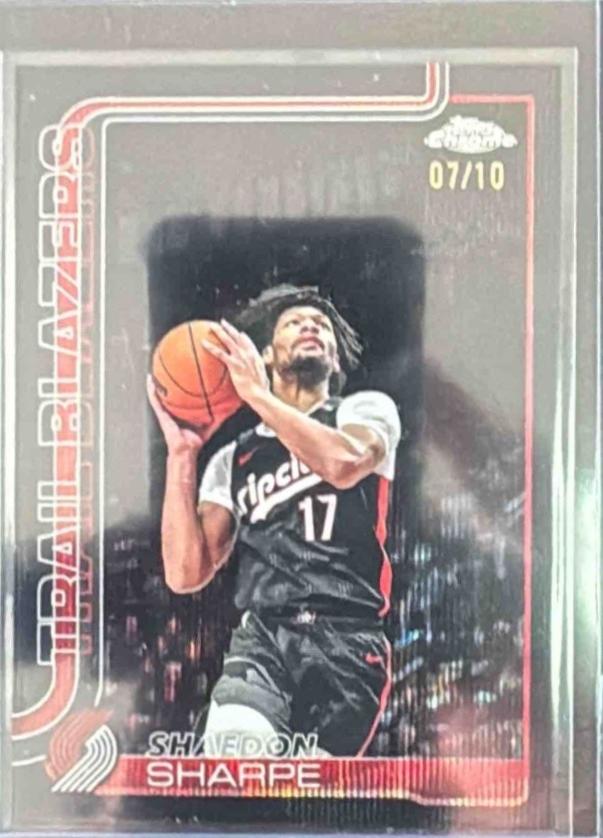 Shaedon Sharpe [Black Wave Refractor] #150