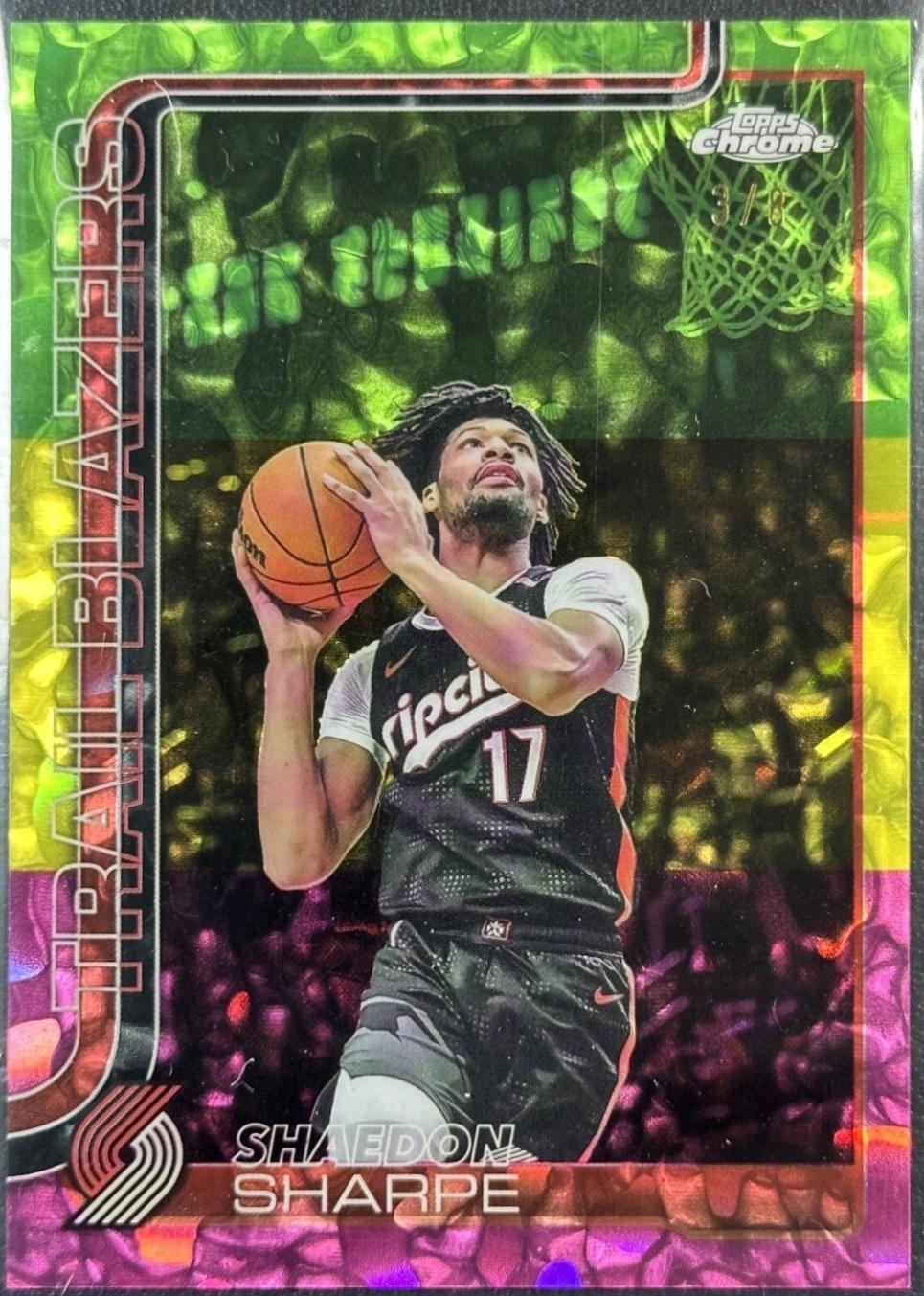 Shaedon Sharpe [Tri-Color Refractor] #150