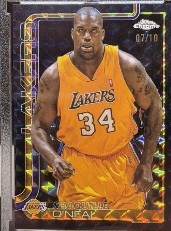 Shaquille O'Neal [Black Geometric Refractor] #242