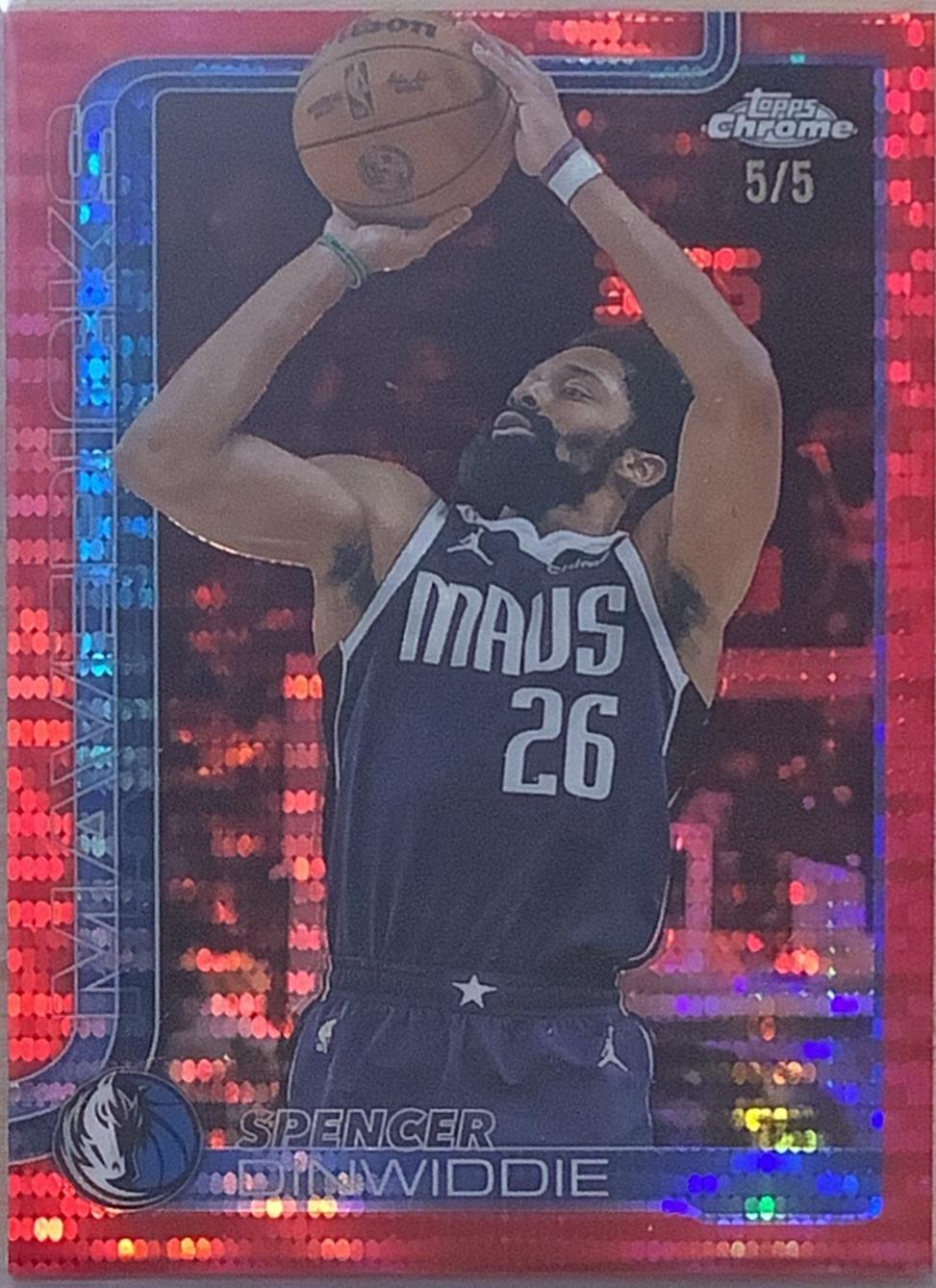 Spencer Dinwiddie [Pulsar Red Refractor] #13
