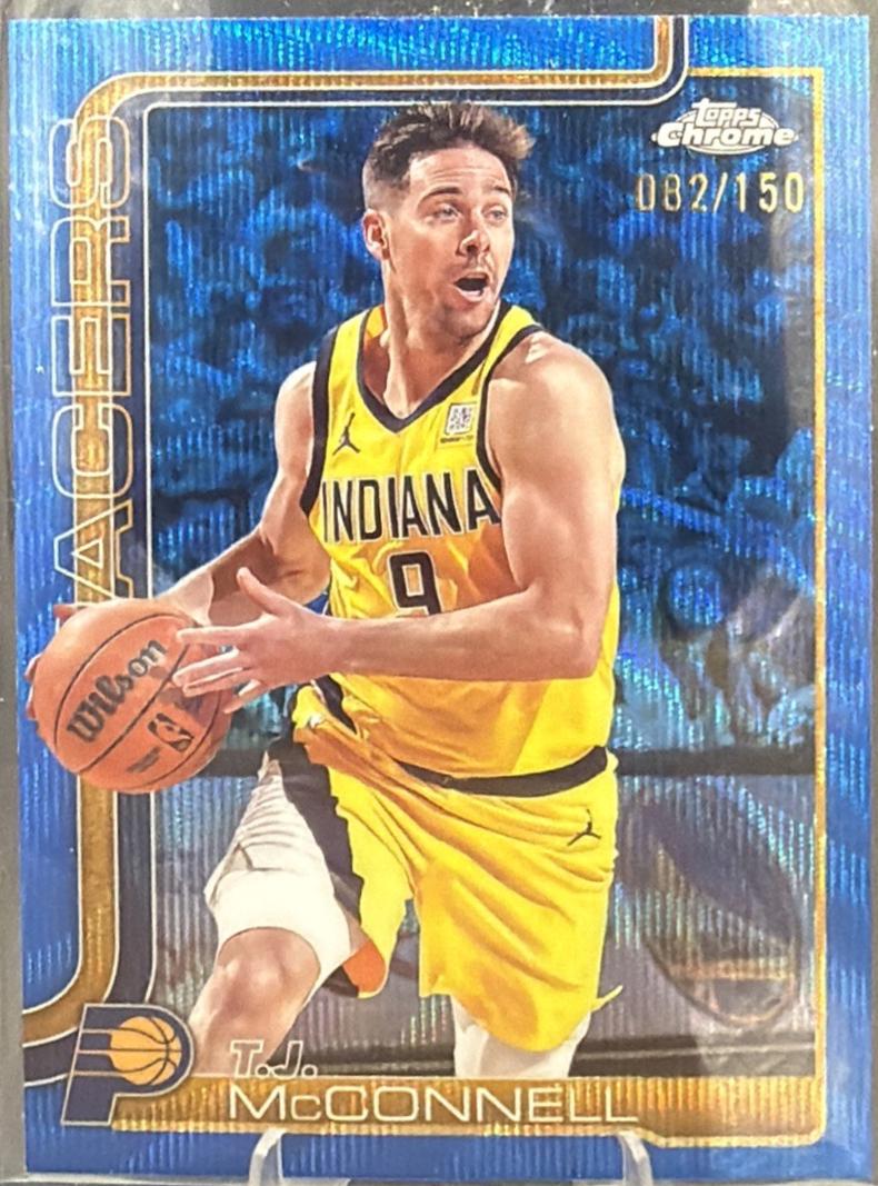 T.J. McConnell [Blue Wave Refractor] #11