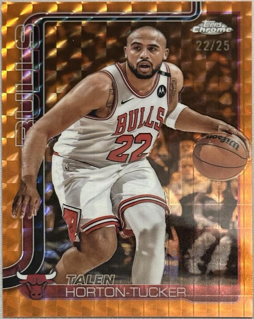 Talen Horton-Tucker [Orange Geometric Refractor] #10