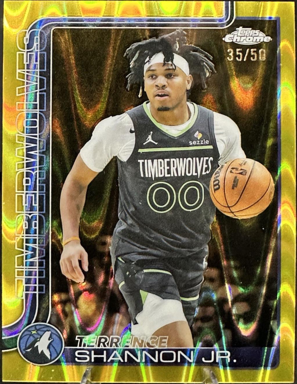 Terrence Shannon Jr. [RayWave Gold Refractor] #198