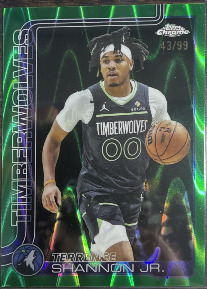 Terrence Shannon Jr. [RayWave Green Refractor] #198